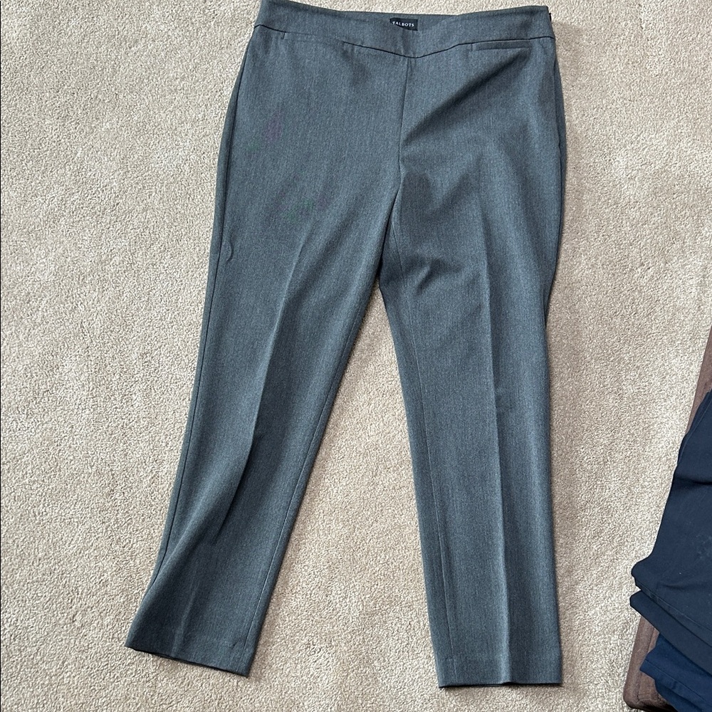Talbots Women’s Charcoal Dress Pants